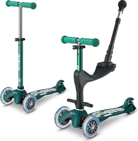 Micro Mini Micro 3in1 Deluxe Kickboard grün