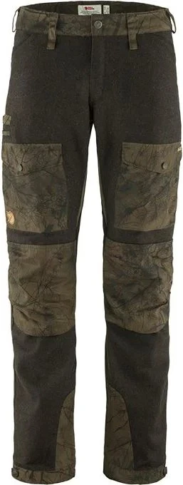 Fjällräven Värmland Wool Trousers Hose lang dark olive/dark olive camo (Herren)