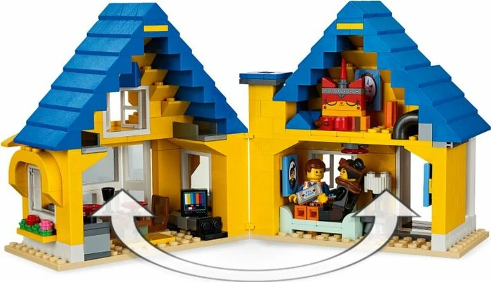 LEGO The Movie 2 - Emmets Traumhaus/Rettungsrakete!