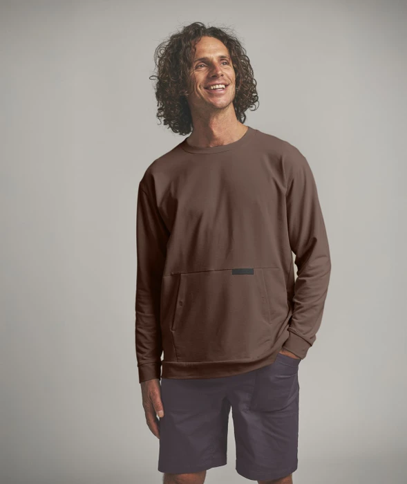 Ortovox Affinity Crew Neck Pullover dark chestnut (Herren)