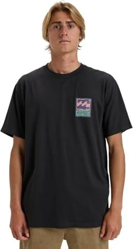 Billabong Stamp T-Shirt kurzarm washed black (Herren)