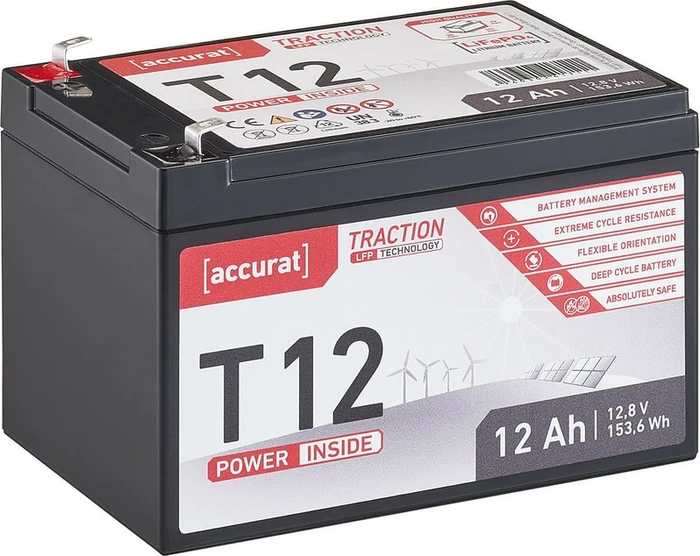 Accurat Traction T12 LFP 12V