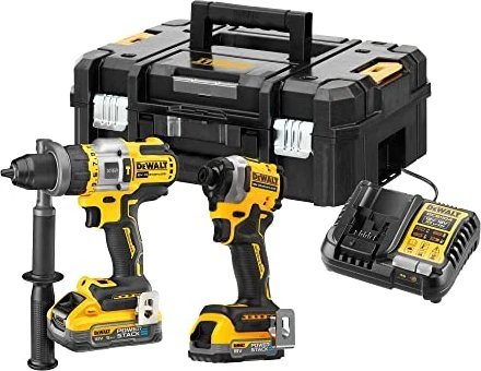 DeWalt DCK2052H1E1T Akku-Maschinenset inkl. Koffer + 2 Akkus 1.7/5.0Ah