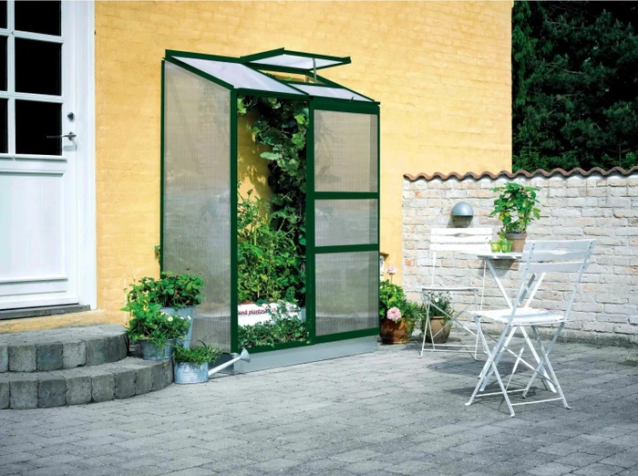 Halls Altan 42 PC 4mm Gewächshaus grün