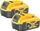 DeWalt DCB184P2 XR Werkzeug-Akku 18V, 5.0Ah, Li-Ionen, 2 Akkus [10.0Ah] [180Wh]