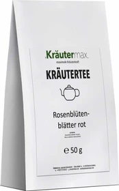 Kräutermax Rosenblütenblätter rot Tee, 50g