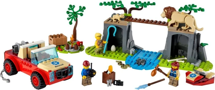 LEGO City - Tierrettungs-Geländewagen