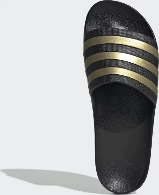 adidas Aqua Adilette core black/gold metallic