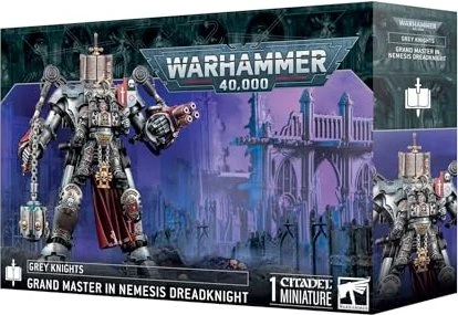 Games Workshop Warhammer 40.000 - Grey Knights - Grand Master in Nemesis Dreadknight