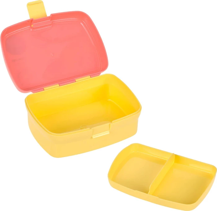 Lässig SmileyWorld Kinder Brotdose rosa
