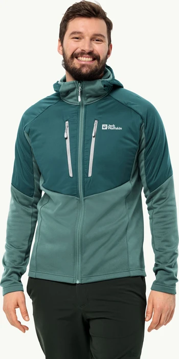 Jack Wolfskin Alpgrat Pro Ins Fz Funktionsjacke jade green (Herren)