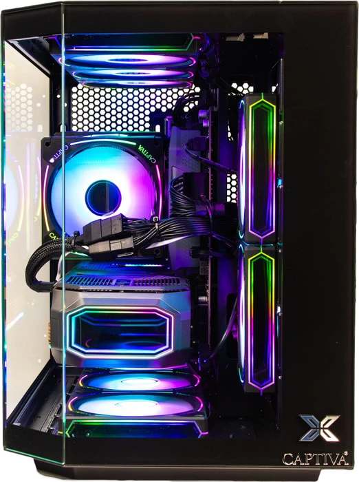 Captiva Highend Gaming R99-505, Ryzen 7 9700X, 16GB RAM, 1TB SSD, Radeon RX 9070 XT, Windows 11 Home