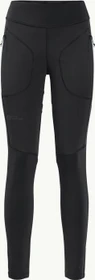 Jack Wolfskin Salmaser Tights Hose lang schwarz (Damen)