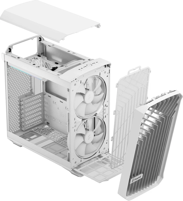 Fractal Design Torrent Compact White RGB TG Light Tint, Glasfenster