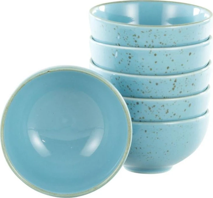 CreaTable Nature Collection Dipschale blue, 6 Stück