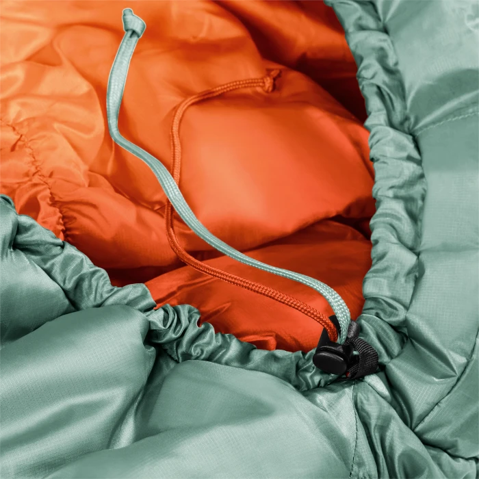 Deuter Exosphere +4° Mumienschlafsack sage/paprika (Herren)
