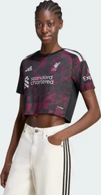 adidas Liverpool FC Crop-Top 2026/2027 Ausweichtrikot kurzarm (Damen)