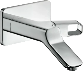 Hansgrohe Axor Urquiola Einhebel-Waschtischmischer Unterputz für Wandmontage mit Auslauf 200mm chrom