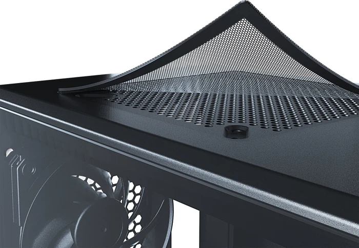 Phanteks Eclipse P300A Mesh Edition, schwarz, Glasfenster
