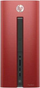 HP Pavilion 550-171ng, rot, Core i5-6400, 8GB RAM, 1TB HDD, Radeon R9 370