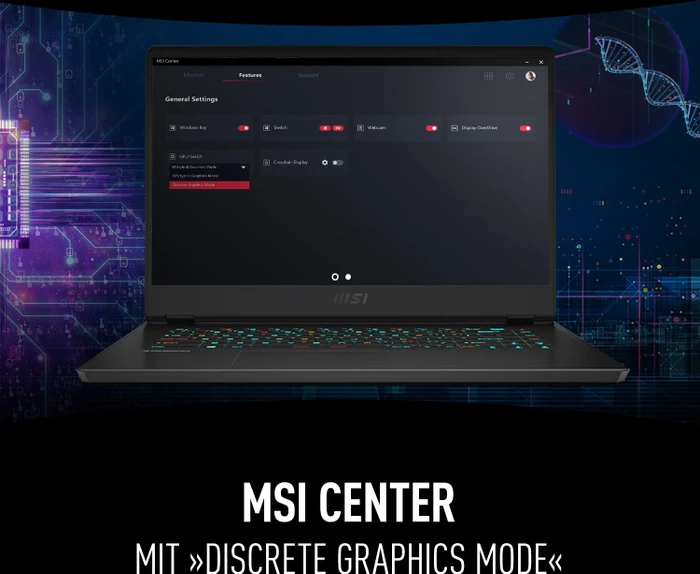 MSI Vector GP66 12UH-242, Core Black, Core i7-12700H, 16GB RAM, 1TB SSD, GeForce RTX 3080, DE