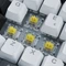 Sharkoon Skiller SGK50 S3 White, schwarz/weiß, LEDs RGB, hot-swap, Gateron YELLOW, USB, IT Vorschaubild