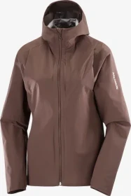 Salomon Bonatti Trail Funktionsjacke coffee bean (Damen)