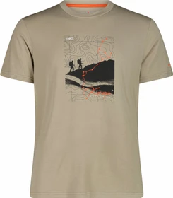 CMP Bambus Jersey Funktionsshirt kurzarm sand (Herren)