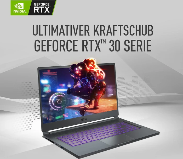 MSI Stealth 15M A11UEK-034, Carbon Gray, Core i7-11375H, 16GB RAM, 512GB SSD, GeForce RTX 3060, DE