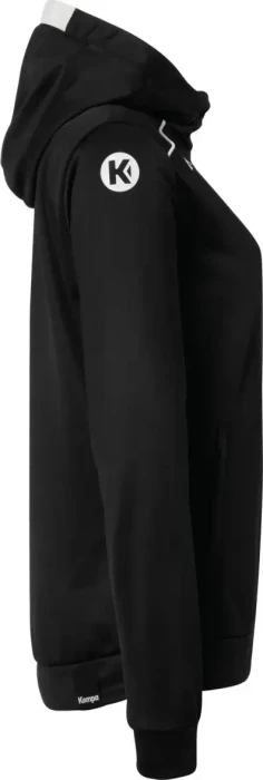 Kempa Player Hood Trainingsjacke schwarz/weiß (Damen)