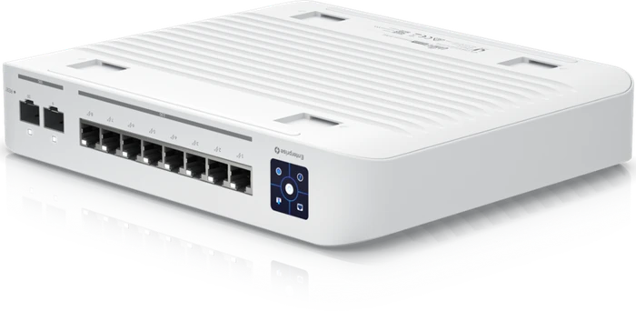 Ubiquiti UniFiSwitch Enterprise 8 Desktop 2.5G Managed Switch, 8x RJ-45, 2x SFP+, 120W PoE+