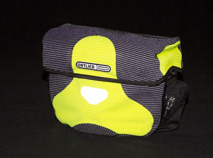 Ortlieb Ultimate6 High Visibility Lenkertasche neon yellow/black reflex