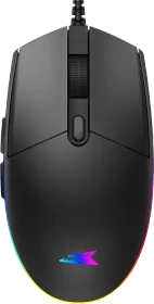 Baracuda Crab Black Gaming Mouse, schwarz, USB (BGM-111)