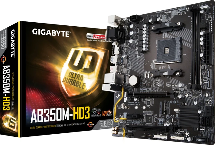 GIGABYTE GA-AB350M-HD3 (AMD AM4)