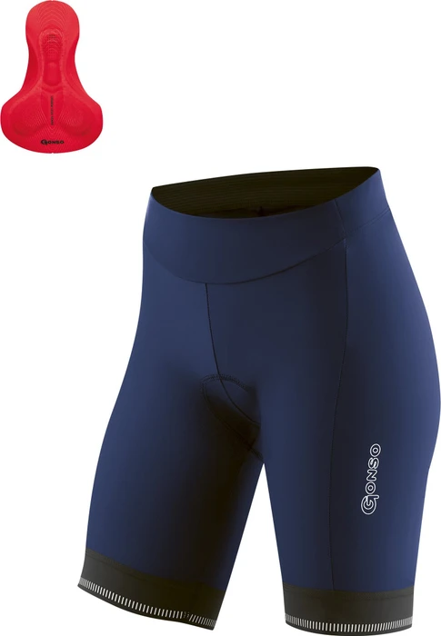 Gonso Sitivo Fahrradhose kurz etheral blue/fire (Damen)