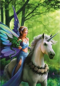Bluebird Puzzle Anne Stokes Realm of Enchantment