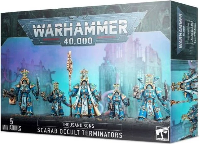 Games Workshop Warhammer 40.000 - Thousand Sons - Scarab Occult Terminators