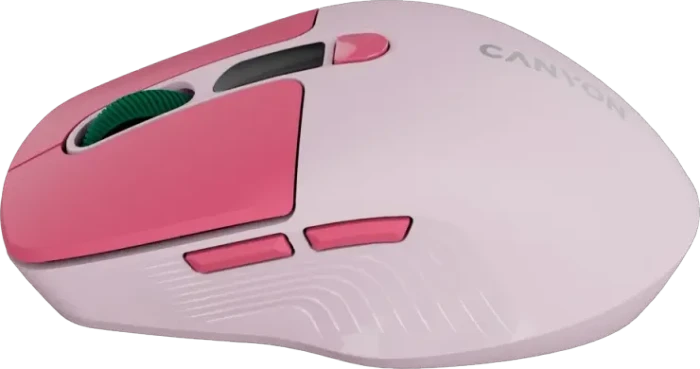 Canyon MW-26 Wireless Mouse rosa, USB/Bluetooth