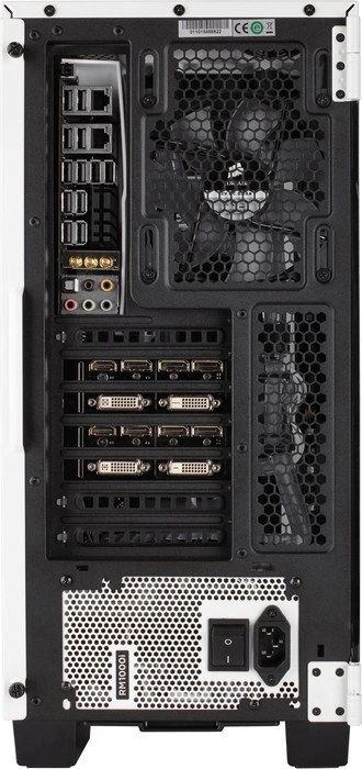 Corsair Carbide Series Clear 400C weiß, Acrylfenster