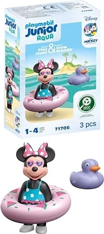 playmobil Junior Aqua Disney Minnie Maus' Strandausflug