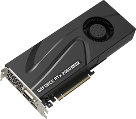 PNY GeForce RTX 2060 SUPER Blower, 8GB GDDR6, DVI, HDMI, 3x DP