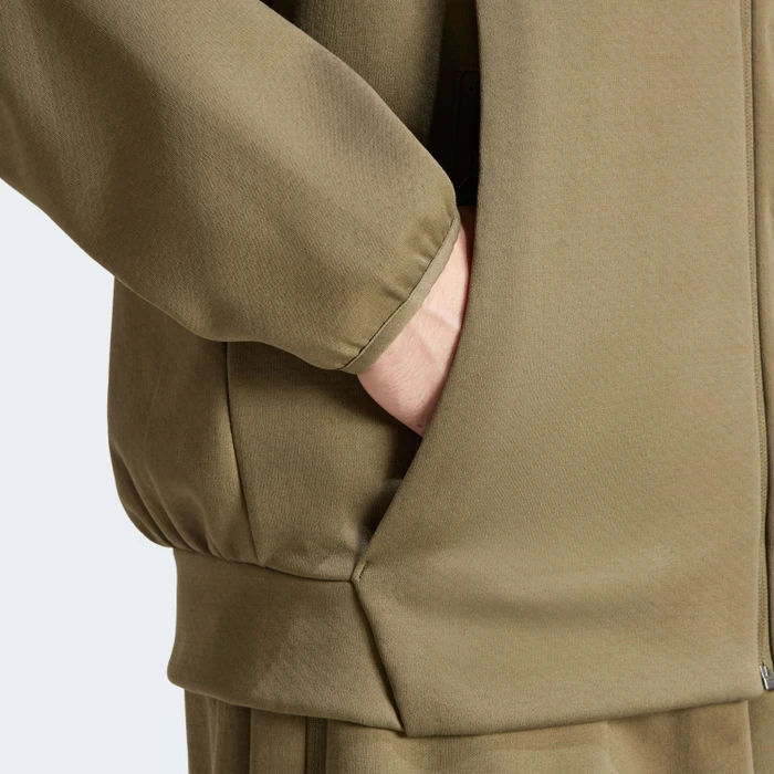 adidas Z.N.E. Zip Hoodie olive strata (Herren)