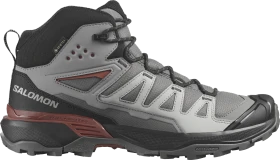 Salomon X Ultra 360 Mid GTX pewter/black/burnt henna (Herren)