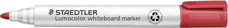 Staedtler Lumocolor Whiteboardmarker 351 rot, 10er-Pack