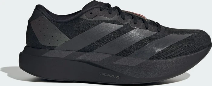 adidas Adizero Evo SL core black/grey four/impact orange (Herren)
