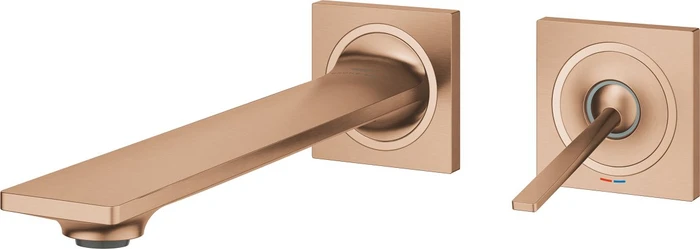 Grohe Allure 2-Loch-Waschtischbatterie warm sunset gebürstet