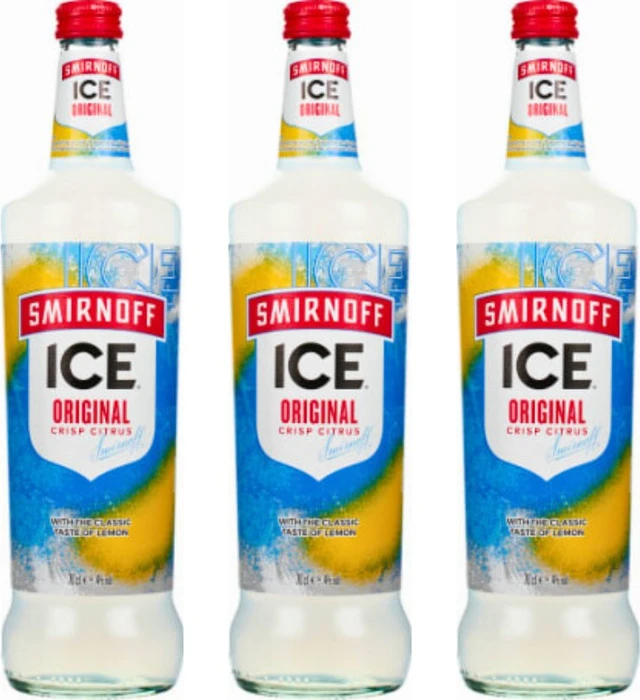 Smirnoff Ice Crisp Citrus 3x 700ml
