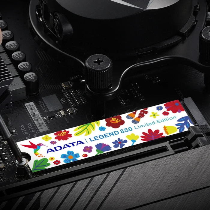 ADATA LEGEND 850 Limited Edition 512GB, M.2 2280 / M-Key / PCIe 4.0 x4, Kühlkörper