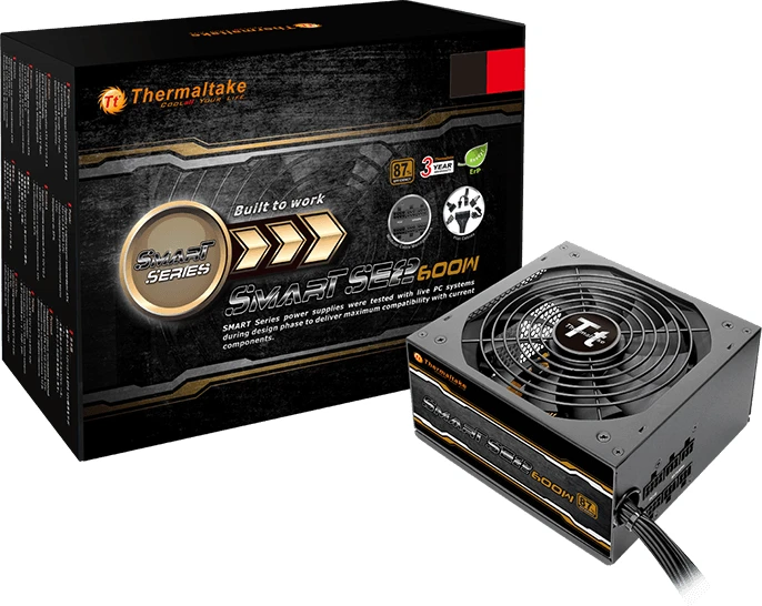 Thermaltake Smart SE2 600W, ATX 2.3