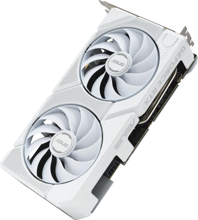 ASUS Dual GeForce RTX 5060 Ti White OC, DUAL-RTX5060TI-16G-WHITE, 16GB GDDR7, HDMI, 3x DP